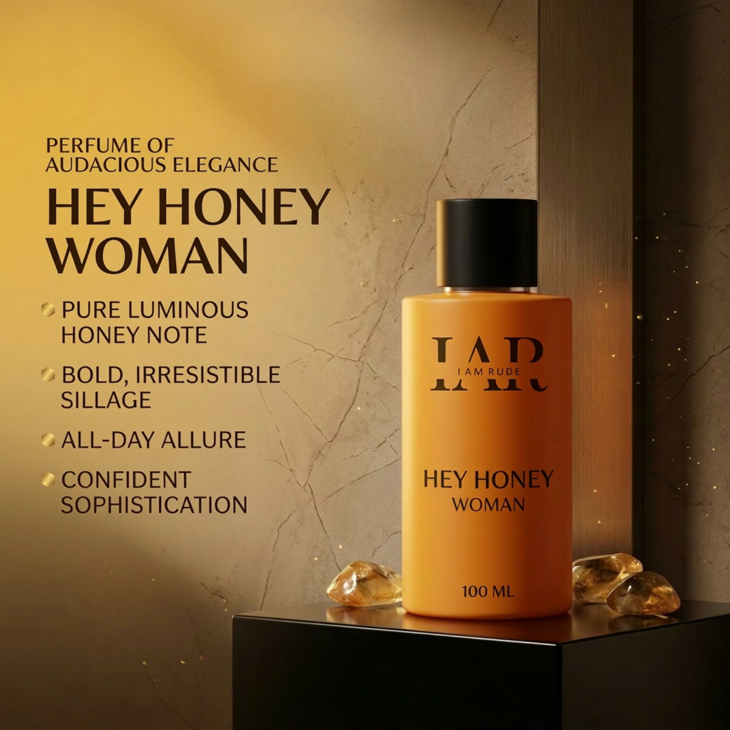 HEY HONEY (womens)  Jasmine | Tuberose | Rangoon Creeper