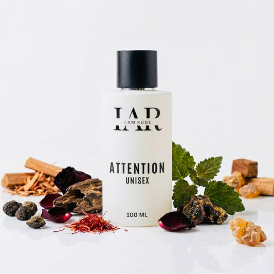 ATTENTION (unisex)  Saffron | Rose | Oud | Patchouli | Musk | Amber